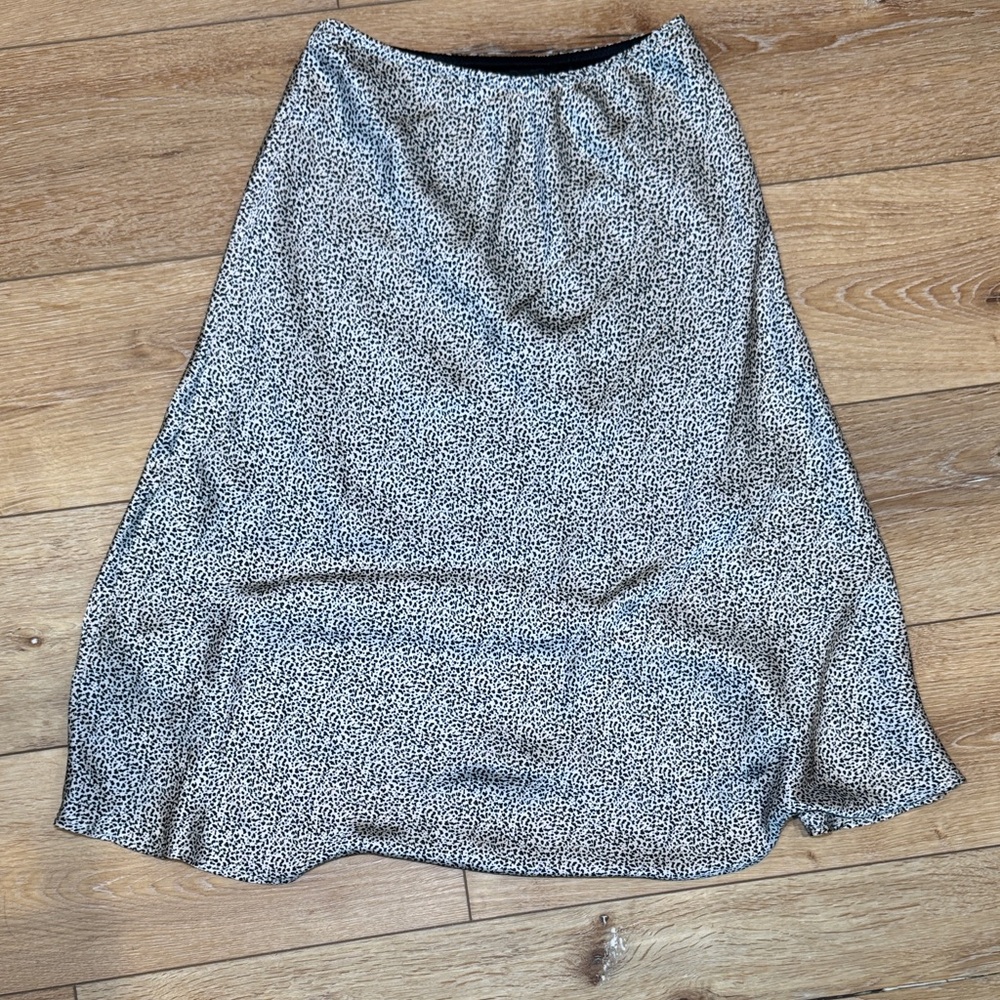 Sienna Sky Black and White Midi Skirt - Picture 4 of 7